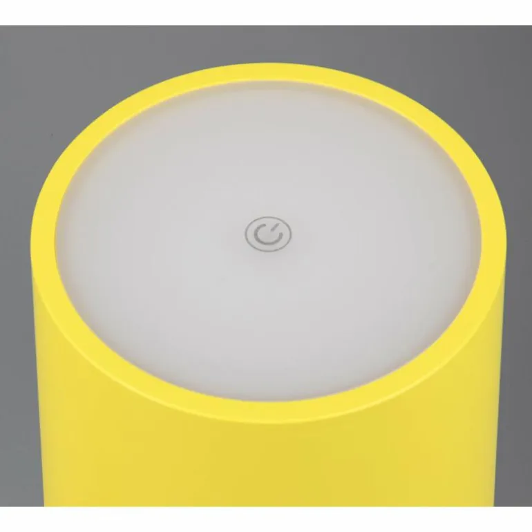Fernandez Lampe à poser Luminaires Reality LED Jaune, 1 lumière
