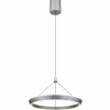 Luminaires Globo Lighting Éclairage Led|FERRA Suspension LED Gris, 1 lumière
