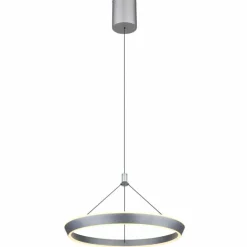 Luminaires Globo Lighting Éclairage Led|FERRA Suspension LED Gris, 1 lumière