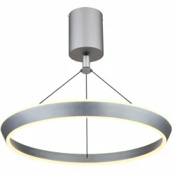 Luminaires Globo Lighting Éclairage Led|FERRA Suspension LED Gris, 1 lumière