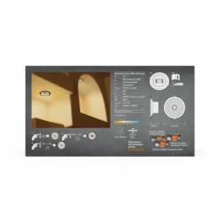 Luminaires Ledvance Downlights|Filament Downlight LED Aluminium, 1 lumière