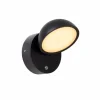 FINN Lampe murale d´extérieur Luminaires Lucide LED Noir, 1 lumière, Détecteur de mouvement