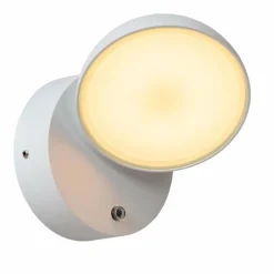 FINN Lampe murale d´extérieur Luminaires Lucide LED Blanc, 1 lumière, Détecteur de mouvement