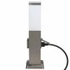 Fiss Prises électriques d'extérieur, Eclairage de chemin KS Verlichting Acier inoxydable, 1 lumière