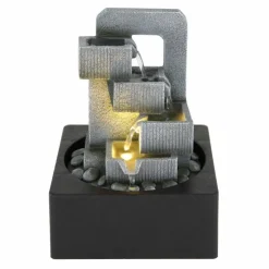Luminaires Globo Lighting Éclairage Led|Fontaines d'intérieur Globo FONTANA LED Anthracite, Gris, 1 lumière