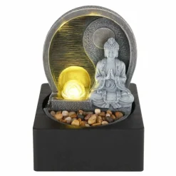 Luminaires Globo Lighting Éclairage Led|Fontaines d'intérieur Globo FONTANA LED Anthracite, Gris, 4 lumières