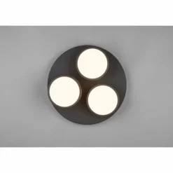 Luminaires Trio Éclairage Led|Franklin Plafonnier LED Anthracite, 3 lumières