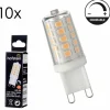 G9 LED 3.5 Watt blanc chaud dimmable 330 Lumen