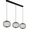 Luminaires Globo Lighting Éclairage Led|Galway Suspension LED Noir, 1 lumière