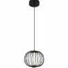 Luminaires Globo Lighting Suspensions|Galway Suspension LED Noir, 1 lumière