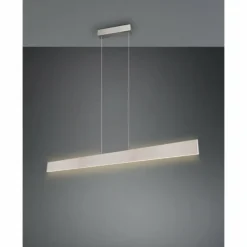 Luminaires Trio Éclairage Led|Galway Suspension LED Nickel mat, 1 lumière