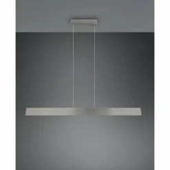 Luminaires Trio Éclairage Led|Galway Suspension LED Nickel mat, 1 lumière