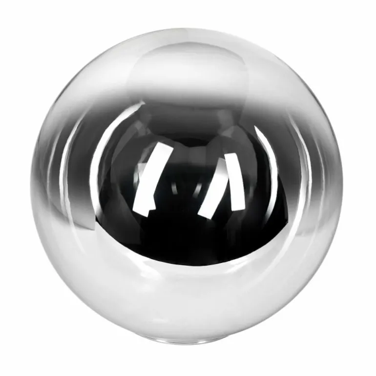 Gastor Verre de rechange 25 cm Chrome, Clair, Fumé