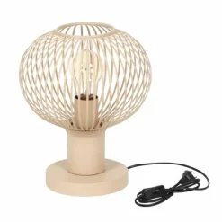 Luminaires Trio Lampes À Poser|Gila Lampe à poser Beige, 1 lumière