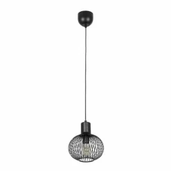 Luminaires Trio Suspensions|GILA Suspension Noir, 1 lumière