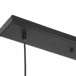 Luminaires Trio Suspensions|GILA Suspension Noir, 3 lumières
