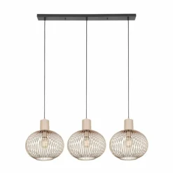 Luminaires Trio Suspensions|GILA Suspension Beige, 3 lumières