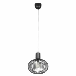 Luminaires Trio Suspensions|GILA Suspension Noir, 1 lumière