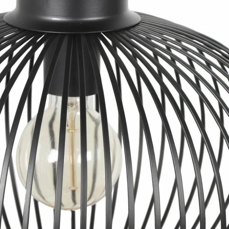 Luminaires Trio Suspensions|GILA Suspension Noir, 1 lumière