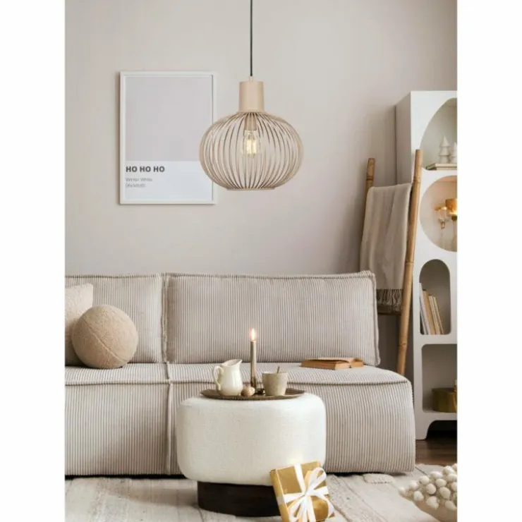 Luminaires Trio Suspensions|GILA Suspension Beige, 1 lumière
