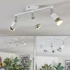 hofstein Spots Et Projecteurs|Gjedso Plafonnier, Spot de plafond LED Chrome, Blanc, 3 lumières