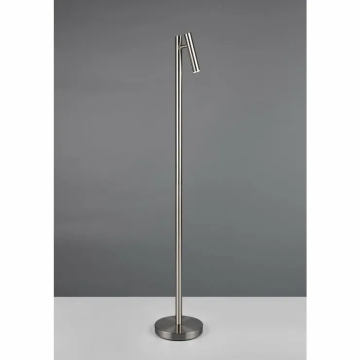 Luminaires Reality Éclairage Led|Gomez Lampadaire LED Nickel mat, 1 lumière