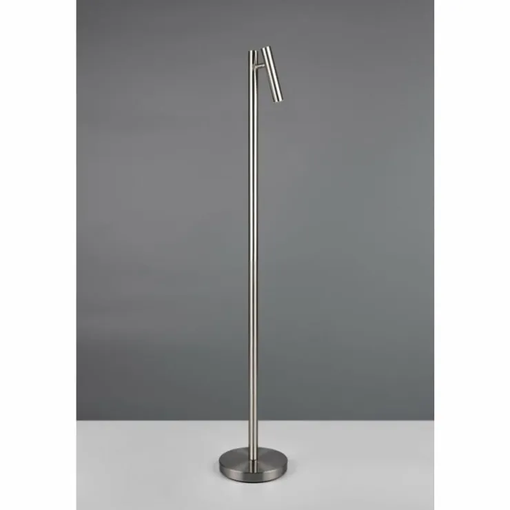 Luminaires Reality Éclairage Led|Gomez Lampadaire LED Nickel mat, 1 lumière
