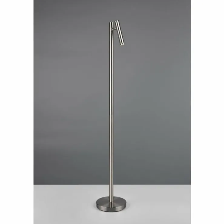 Luminaires Reality Éclairage Led|Gomez Lampadaire LED Nickel mat, 1 lumière