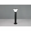 Gorda Lampadaire d'extérieur Luminaires Reality LED Noir, 1 lumière, Détecteur de mouvement