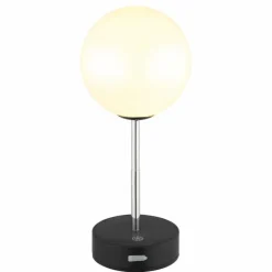 Luminaires Globo Lighting Éclairage Led|Grada Lampe à poser LED Noir, 1 lumière
