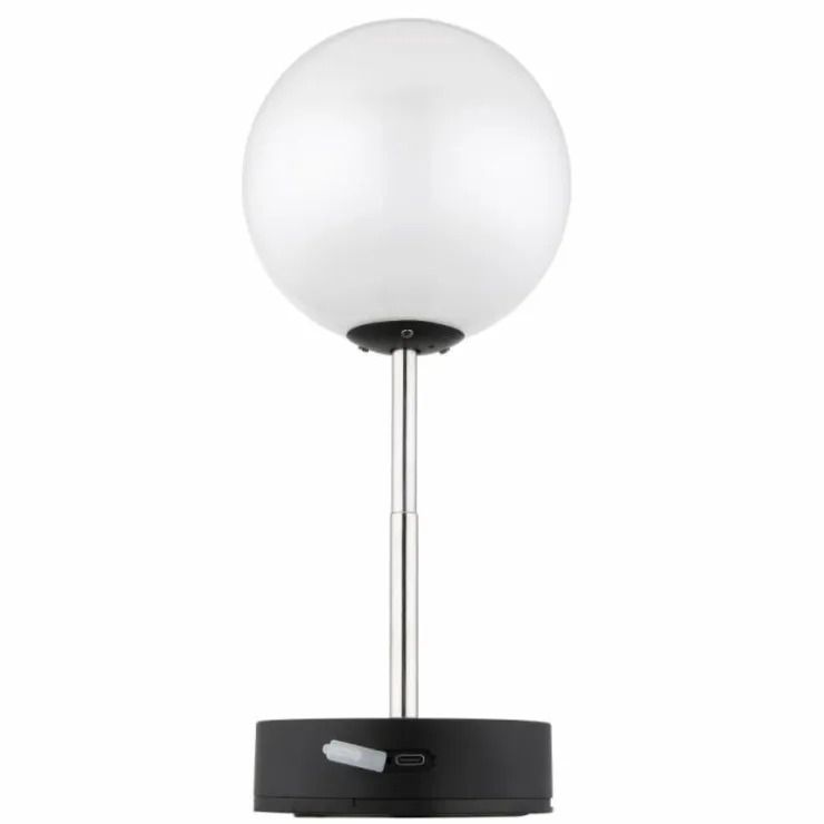 Luminaires Globo Lighting Éclairage Led|Grada Lampe à poser LED Noir, 1 lumière