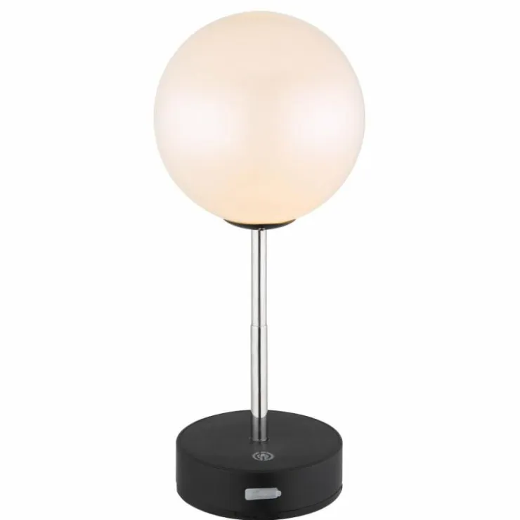 Luminaires Globo Lighting Éclairage Led|Grada Lampe à poser LED Noir, 1 lumière