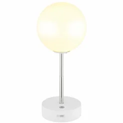 Luminaires Globo Lighting Éclairage Led|Grada Lampe à poser LED Blanc, 1 lumière