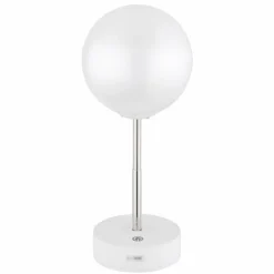Luminaires Globo Lighting Éclairage Led|Grada Lampe à poser LED Blanc, 1 lumière