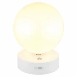 Luminaires Globo Lighting Éclairage Led|Grada Lampe à poser LED Blanc, 1 lumière