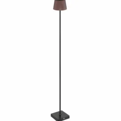 Gregoir Lampadaire Luminaires Globo Lighting LED Noir, 1 lumière