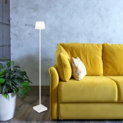 Gregoir Lampadaire Luminaires Globo Lighting LED Blanc, 1 lumière