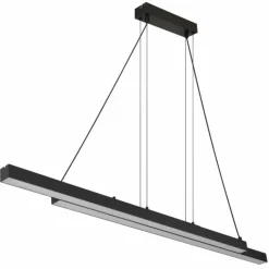 Luminaires Globo Lighting Éclairage Led|GREKKIE Suspension LED Noir, 1 lumière, Télécommandes