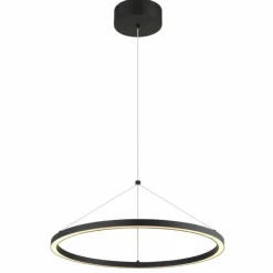 Luminaires Globo Lighting Éclairage Led|Grenvix Suspension LED Noir, 1 lumière