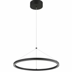 Luminaires Globo Lighting Éclairage Led|Grenvix Suspension LED Noir, 1 lumière