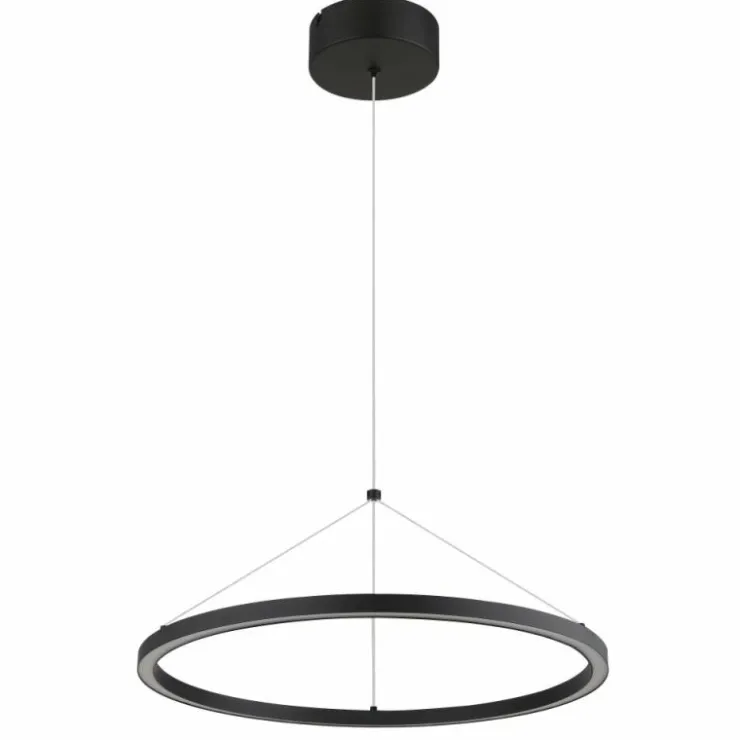 Luminaires Globo Lighting Éclairage Led|Grenvix Suspension LED Noir, 1 lumière