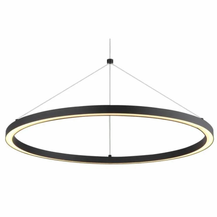 Luminaires Globo Lighting Éclairage Led|Grenvix Suspension LED Noir, 1 lumière