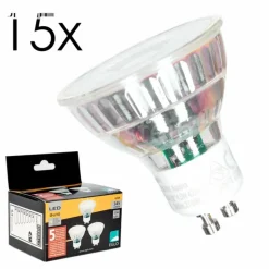 GU10 LED 4.5 Watt blanc chaud 345 Lumen