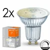 GU10 LED 5 Watt blanc chaud dimmable 350 Lumen