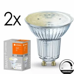 GU10 LED 5 Watt blanc chaud dimmable 350 Lumen