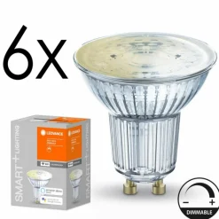 GU10 LED 5 Watt blanc chaud dimmable 350 Lumen