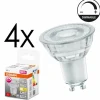 GU10 LED 3.7 Watt blanc chaud dimmable 230 Lumen