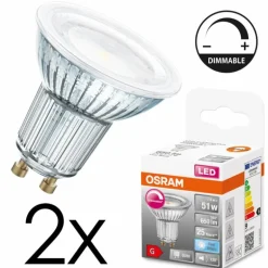 GU10 LED 7.9 Watt blanc neutre dimmable 650 Lumen