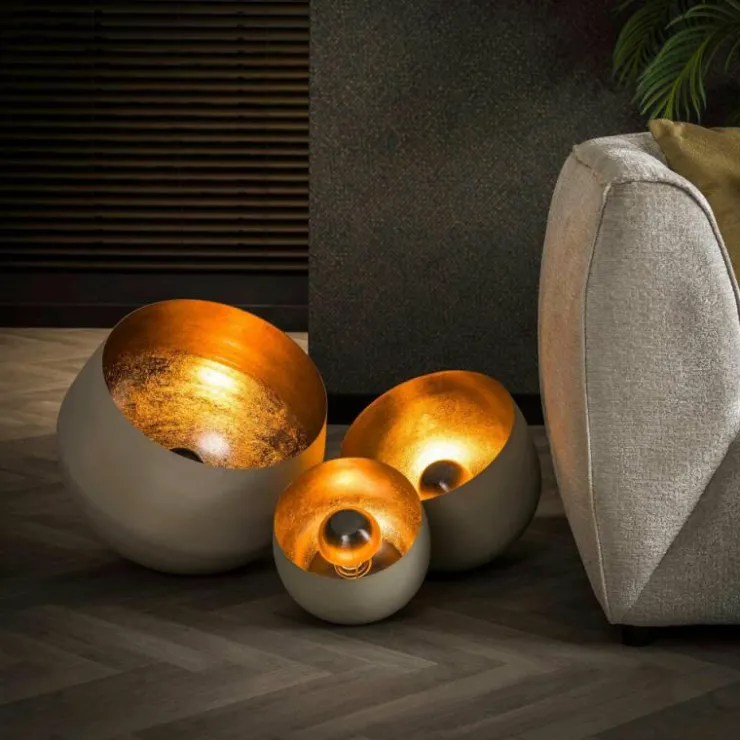 hofstein Lampes À Poser|Guedixe Lampadaire, Lampe à poser Gris, 1 lumière