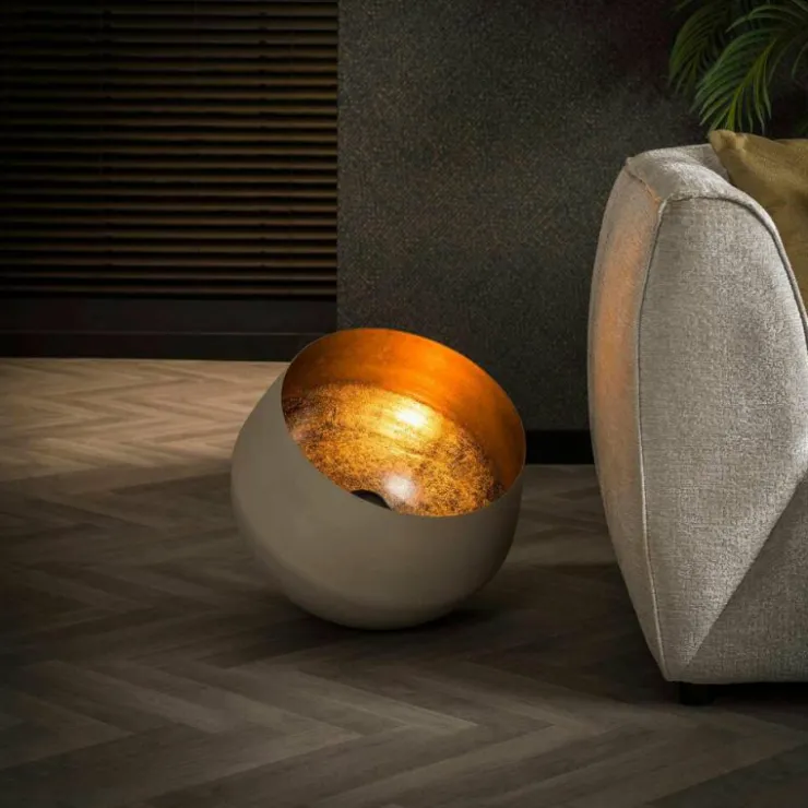 hofstein Lampes À Poser|Guedixe Lampadaire, Lampe à poser Gris, 1 lumière